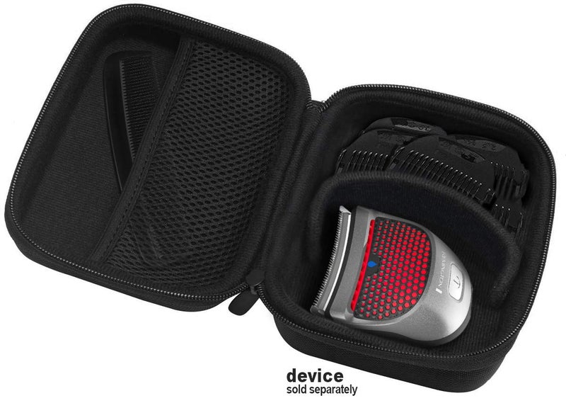 CaseSack Carrying Case for Remington HC4250 Shortcut Pro Self-Haircut Kit, Beard Trimmer, Hair Clippers, Smart Divider to Make compartments for Haircut and Combs/Accessories Separated, mesh Pocket - Image 4